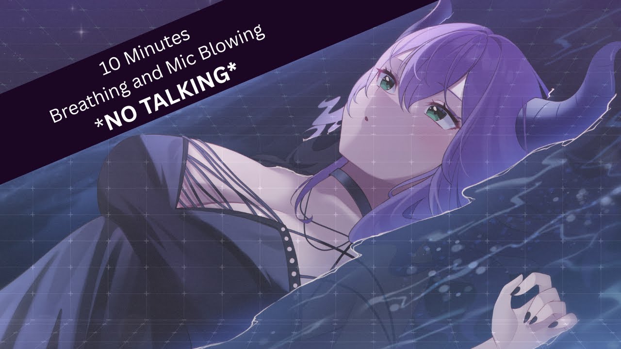 ASMR Breathing and Mic Blowing - 10 Minutes - NO TALKING