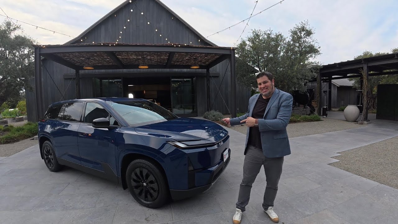 Эксклюзивный обзор! Toyota Highlander BEV 2027 года.