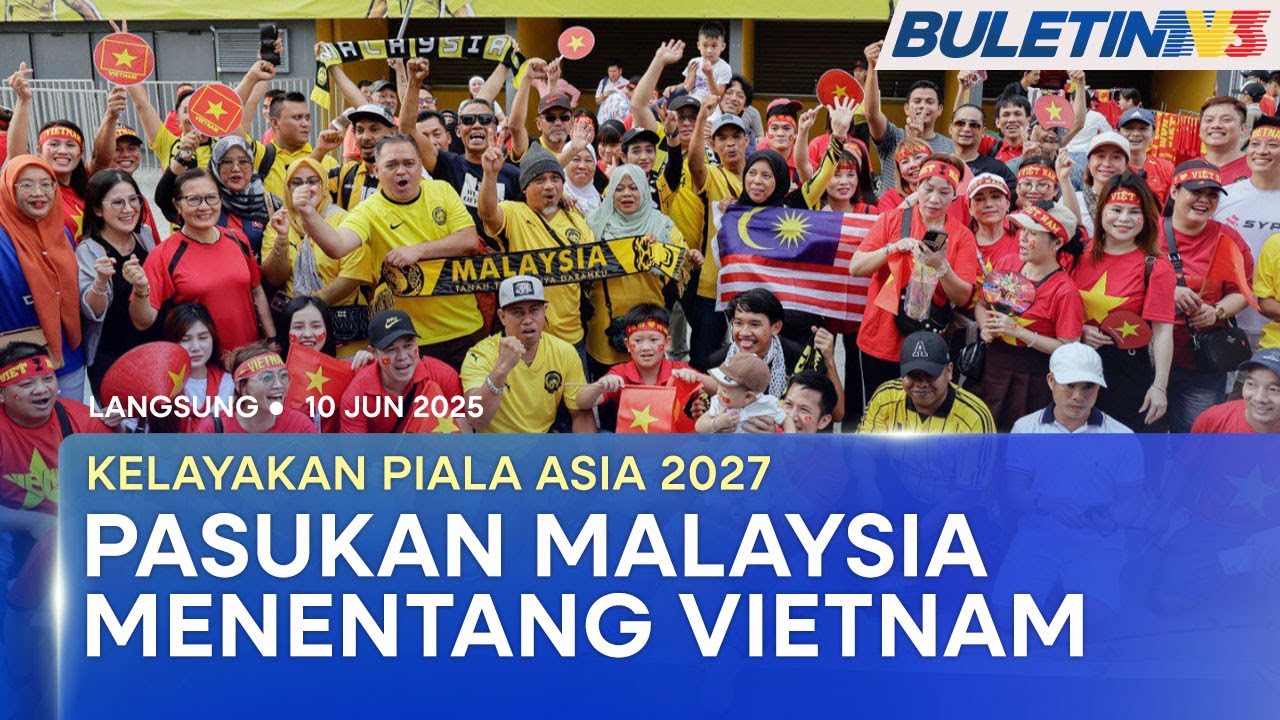 [PENUH] Kelayakan Piala Asia 2027: Perkembangan Di Nasional Stadium Bukit Jalil | 10 Jun 2025