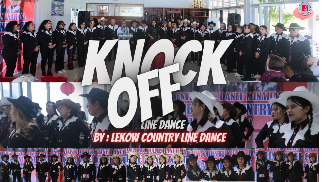 KNOCK OFF LINE DANCE - by. LEKOW COUNTRY LINE DANCE