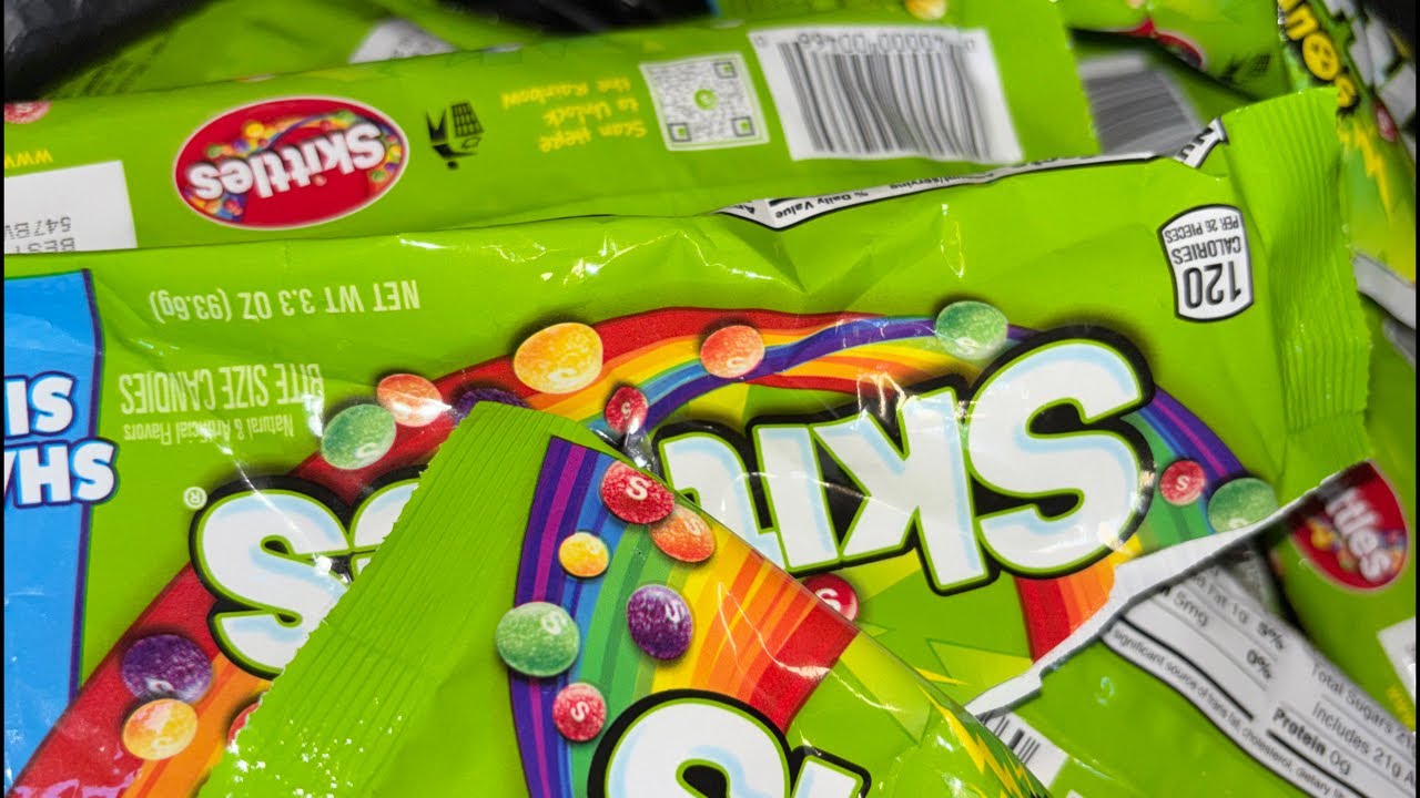 4,320 Calories of Skittles