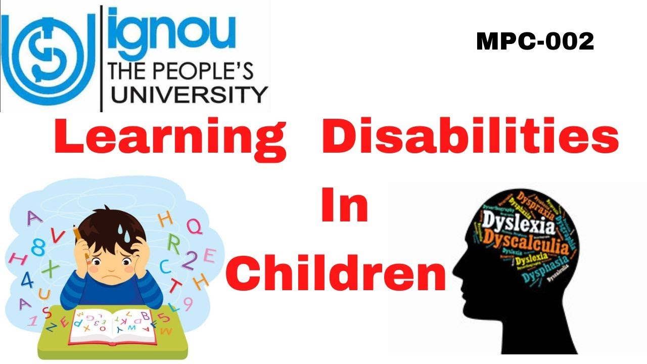 Learning Disabilities in Children (MPC-002)