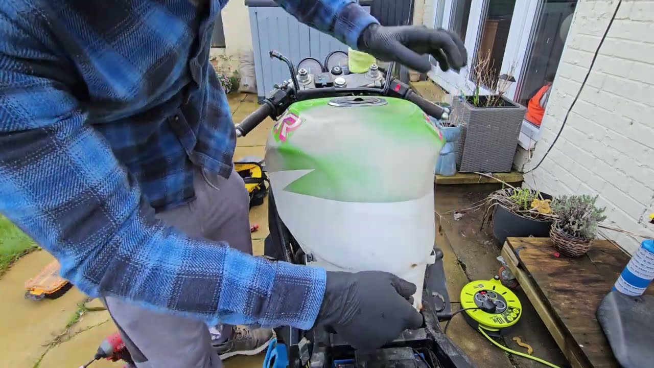 1994 Kawasaki ZXR 400 Rebuild