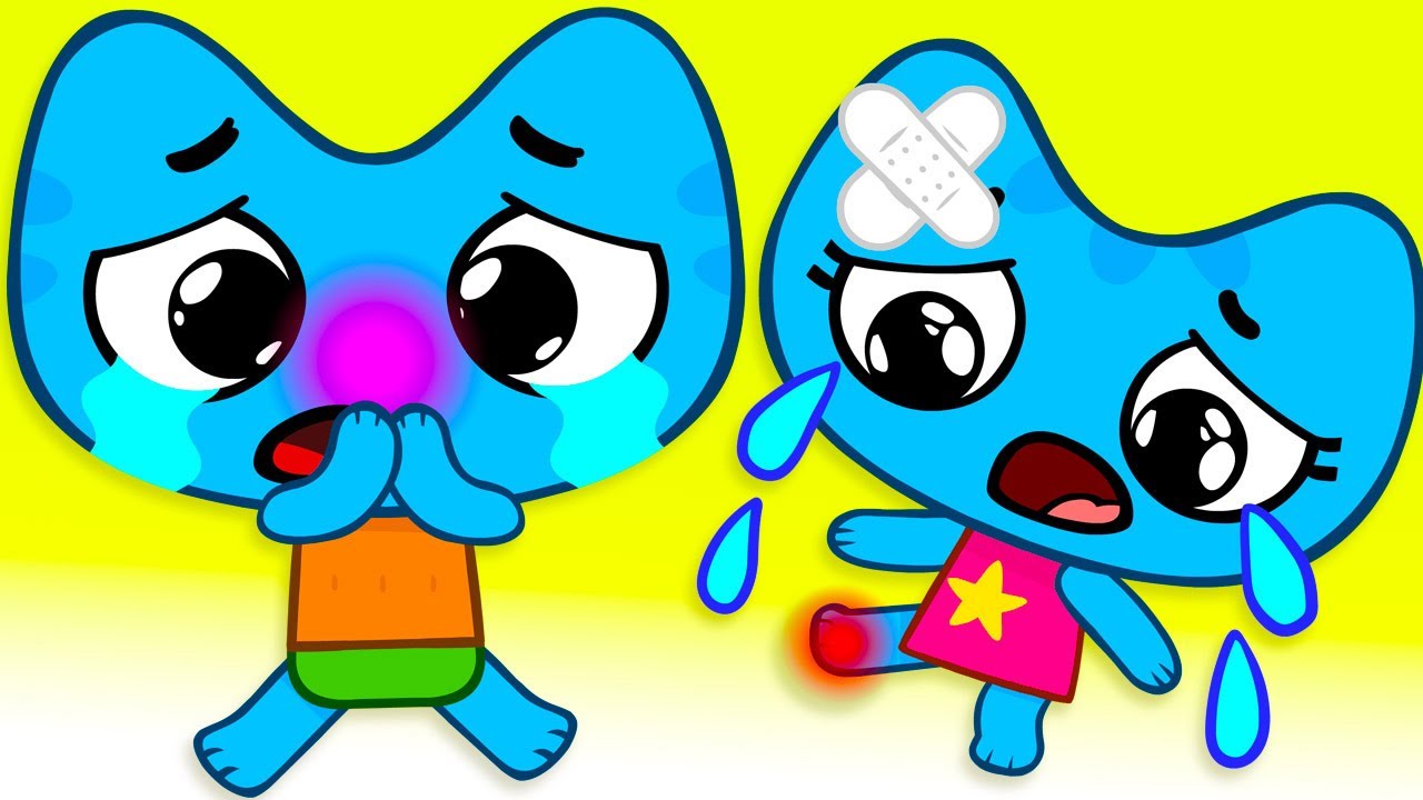 The Boo Boo Song #2 + more - Canción Infantil | Canciones Infantiles con Kit and Kate