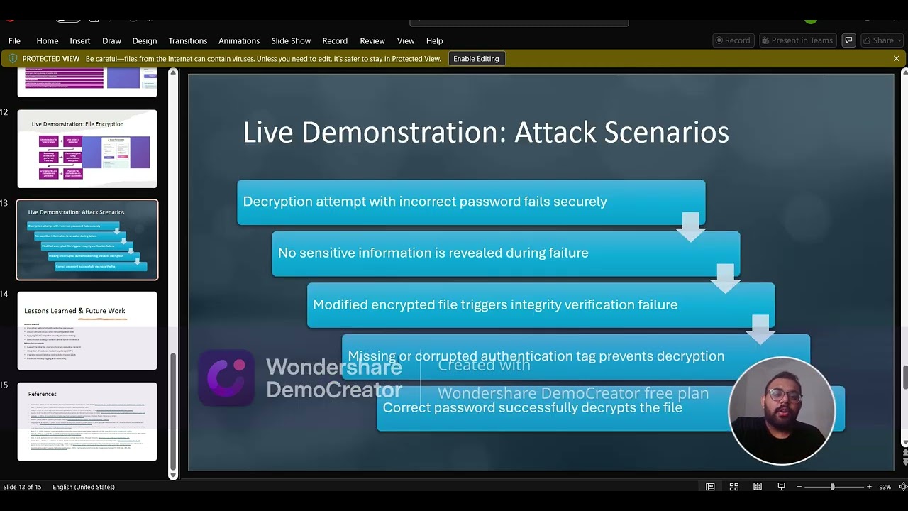 Secure File Encryption Tool (Project Demo) | Assessment 3 CIHE