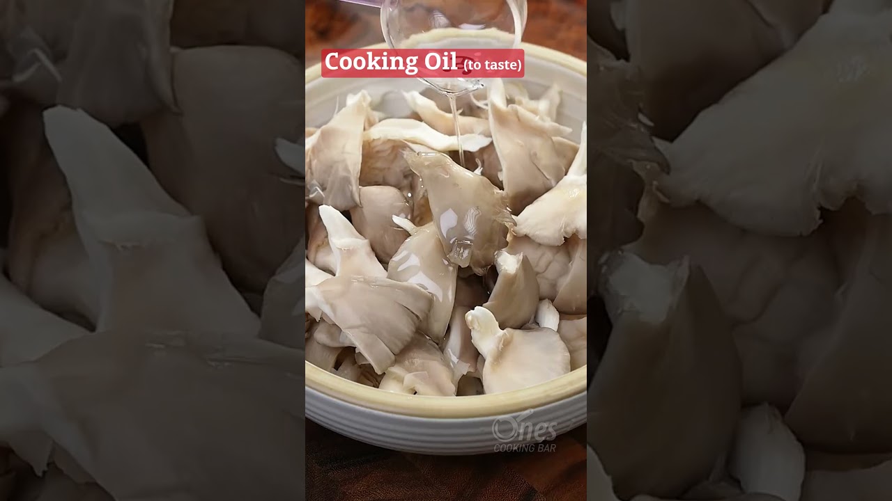 Easy Recipe For Air Fryer Chinese-style BBQ Oyster Mushroom | Learn To Make It Here Air Fryer Recipe