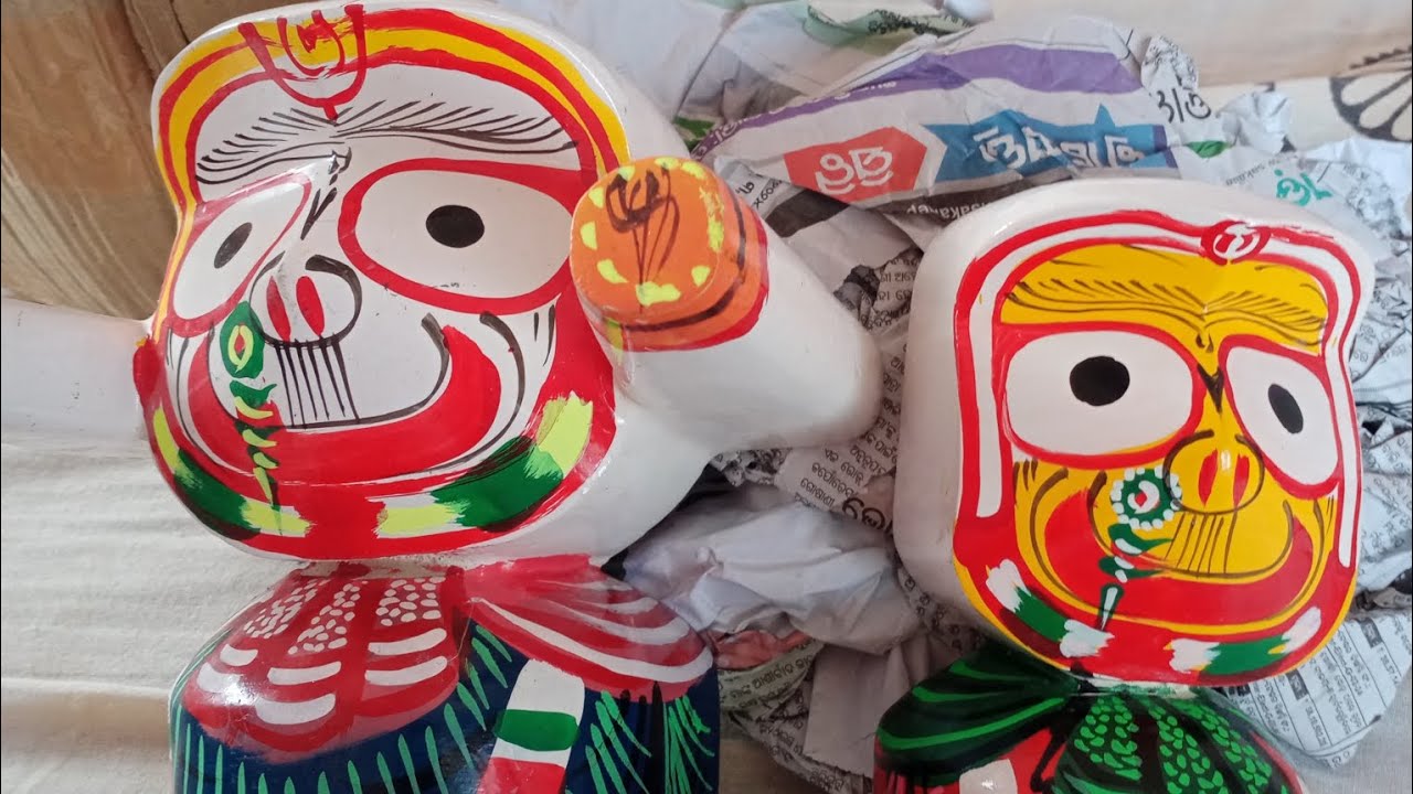 Jagannath Balodev Suvadra idols unboxing.