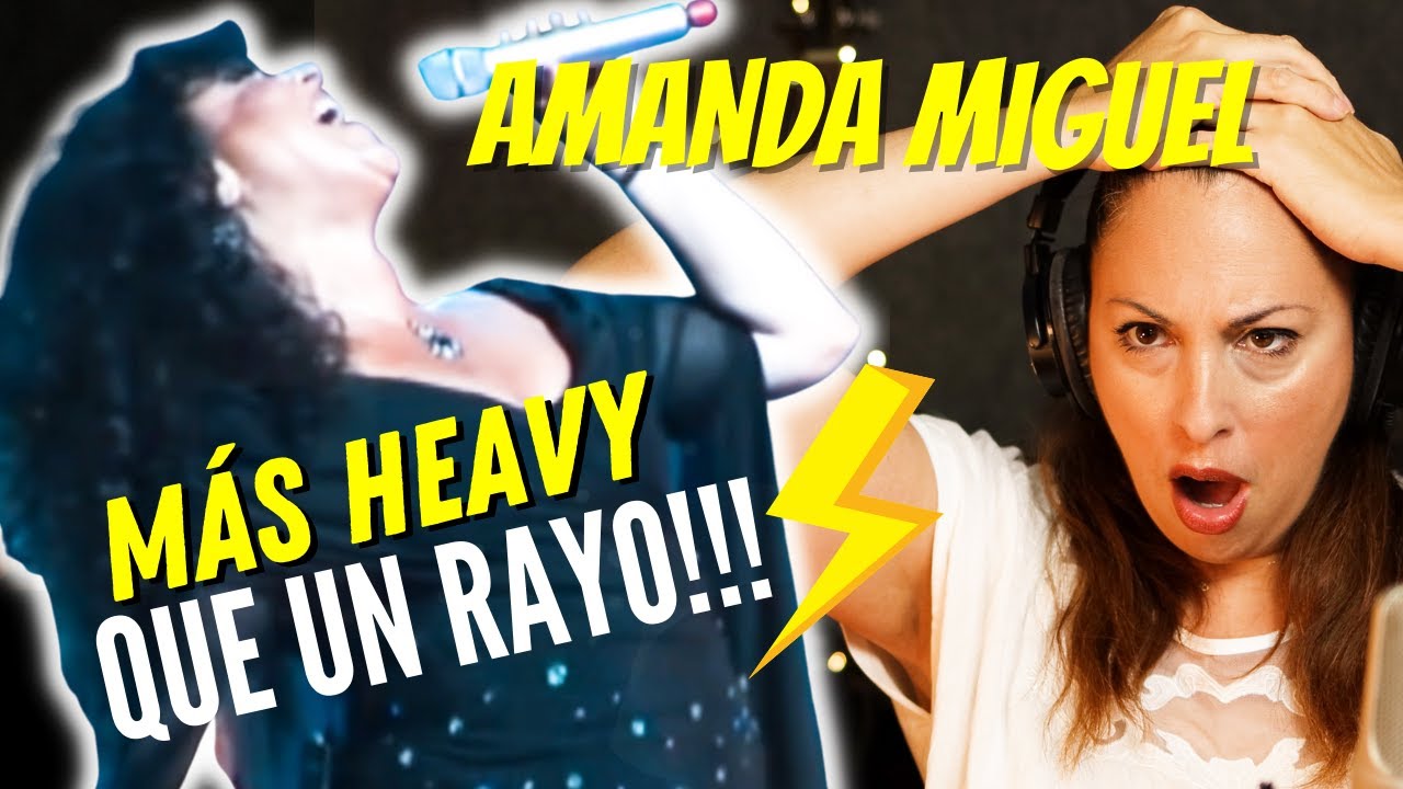 AMANDA MIGUEL | EL ME MINTIÓ | Vocal Coach REACTION & ANALYSIS