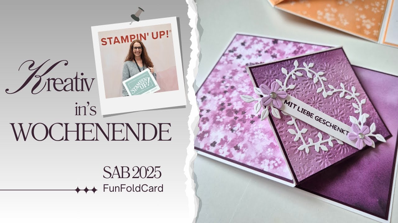 FunFoldCard mit SAB Produkten