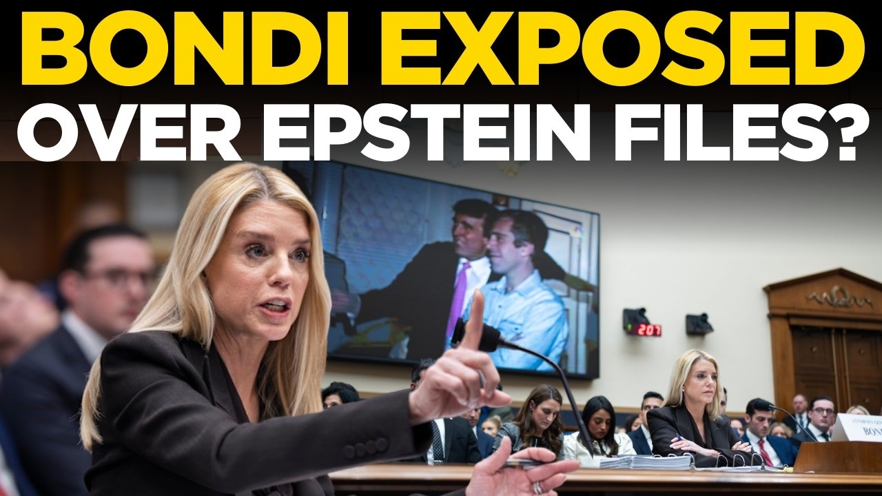 Breaking News Live | PAM Bondi Finally Reveals The Man Behind Epstein's Killing? |Epstein Files LIVE