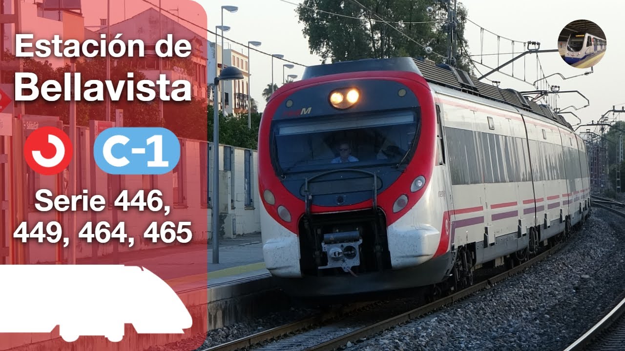Circulaciones por la estación de Bellavista | Cercanías Sevilla C-1