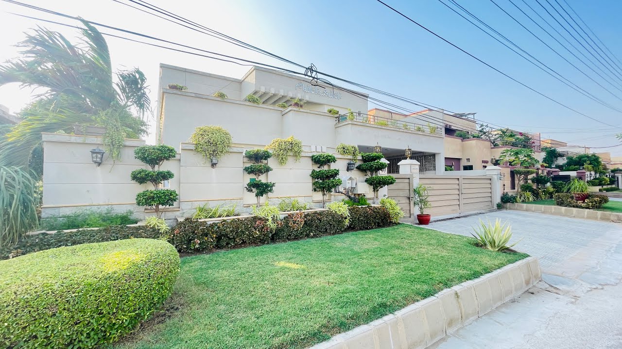 Luxury 500 Sq. Yards House for Sale in Askari 5, Malir Cantt Karachi | SECTOR G | @elegantcantt