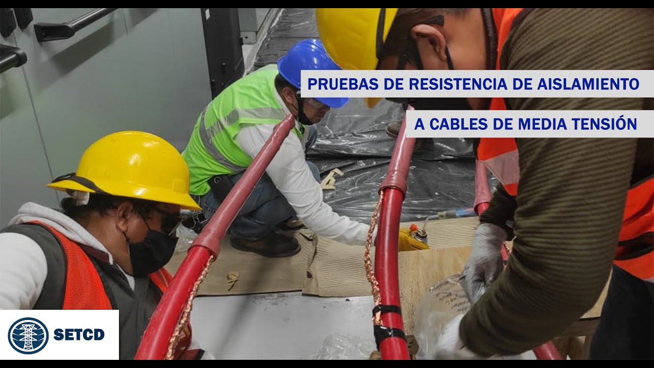 Pruebas de resistencia de aislamiento a cables de media tensión