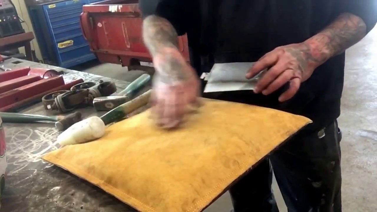 Metal Shaping: Eastwood beater bag