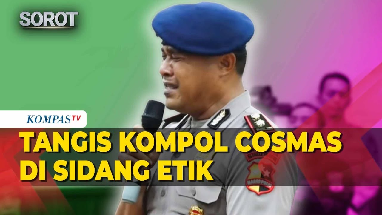 Tangis Kompol Cosmas Pecah Usai Diberhentikan Tak Hormat di Sidang Etik Brimob Penabrak Ojol Affan