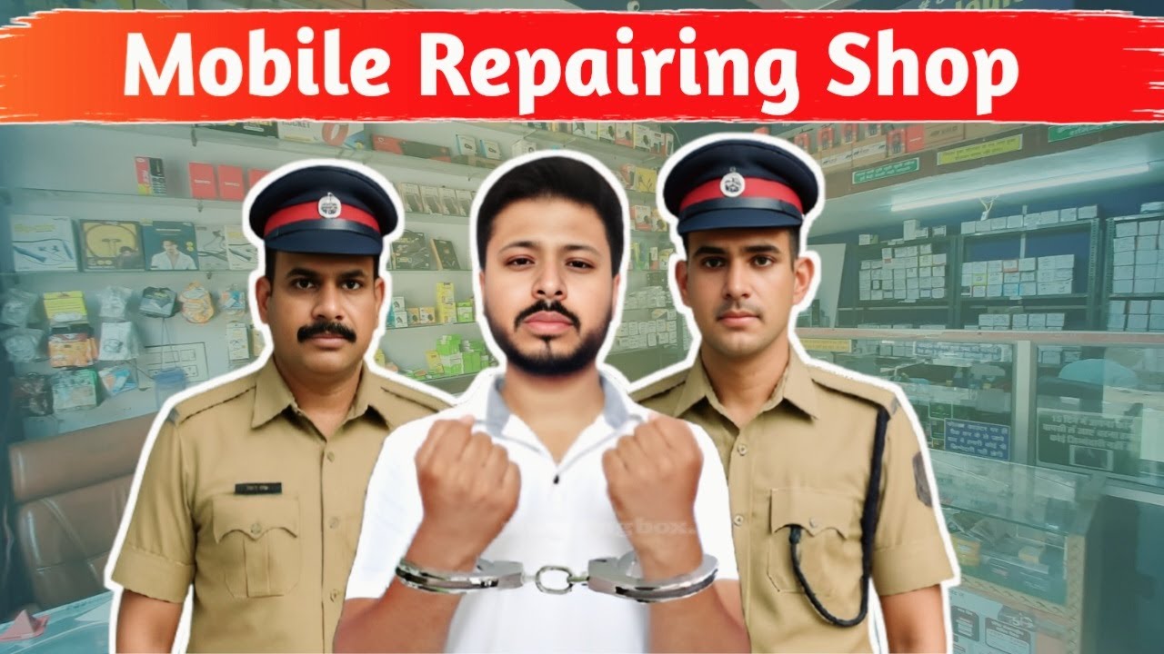 Police In My Shop | Mere Khilaf FIR #yogeshbhardwaj #police #mobilerepairshop