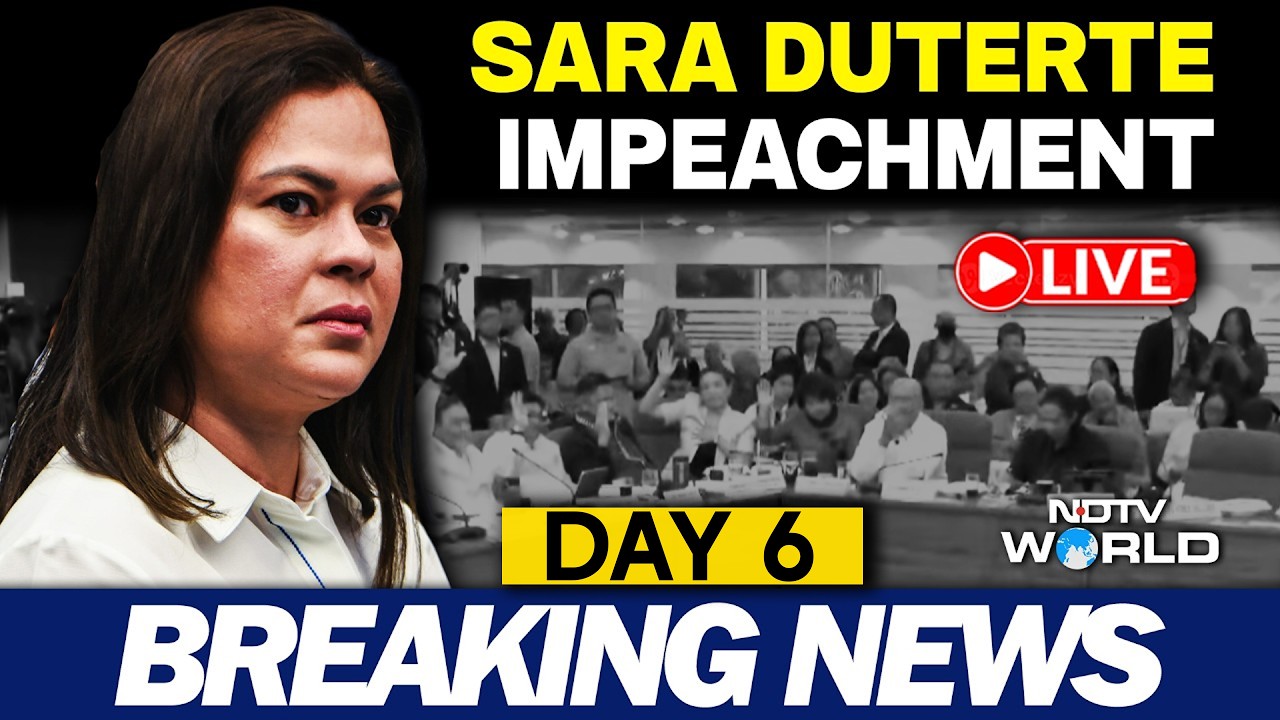 Philippines Senate LIVE | Sara Duterte Trial LIVE | VP Sara Duterte Faces Impeachment Hearing LIVE