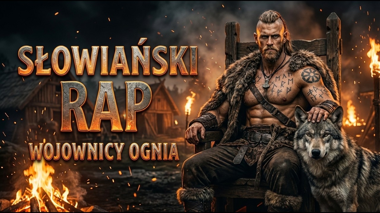 SŁOWIAŃSKI RAP &ndash; WOJOWNICY OGNIA | Slavic Rap Folk Hip-Hop | Epic Slavic Warrior Music