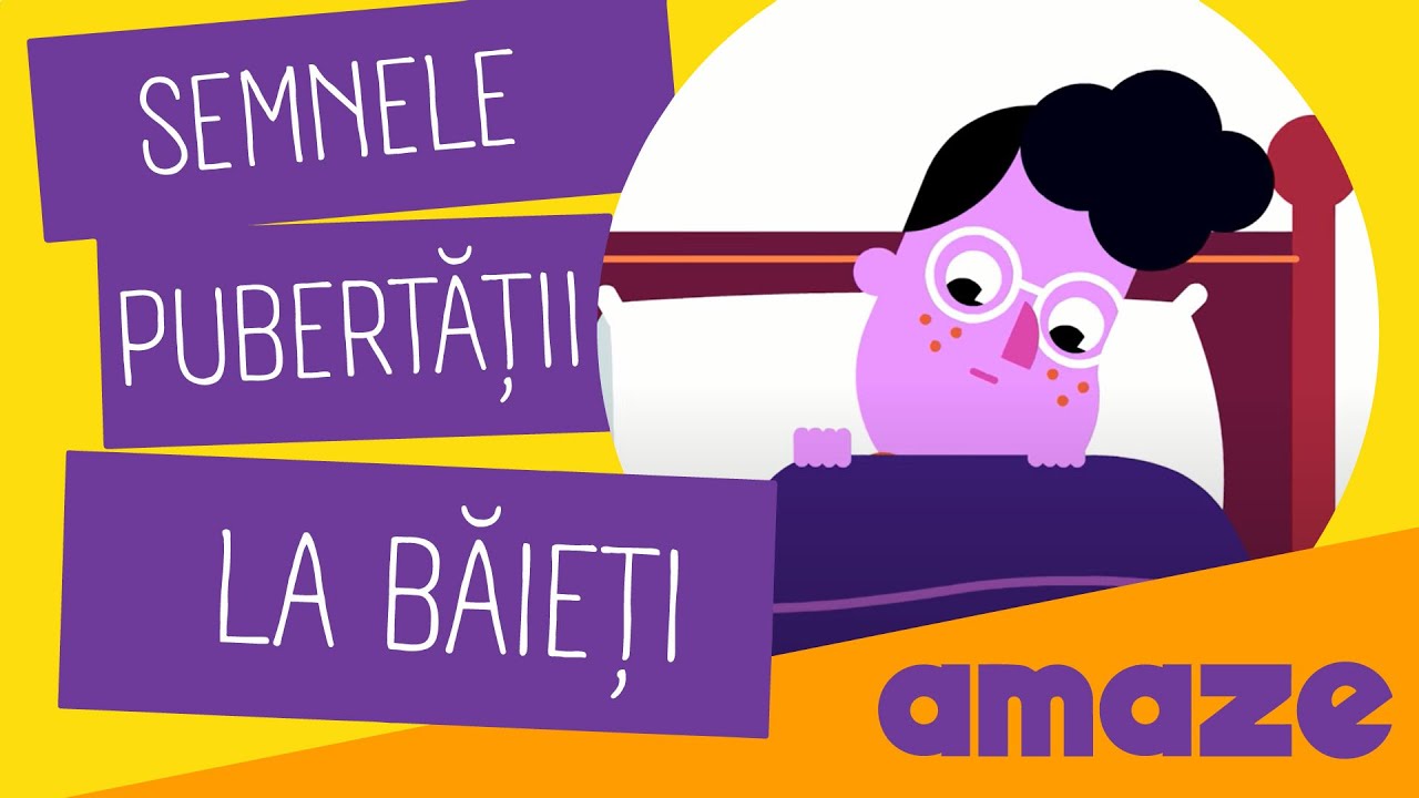 Semnele pubertății la băieți