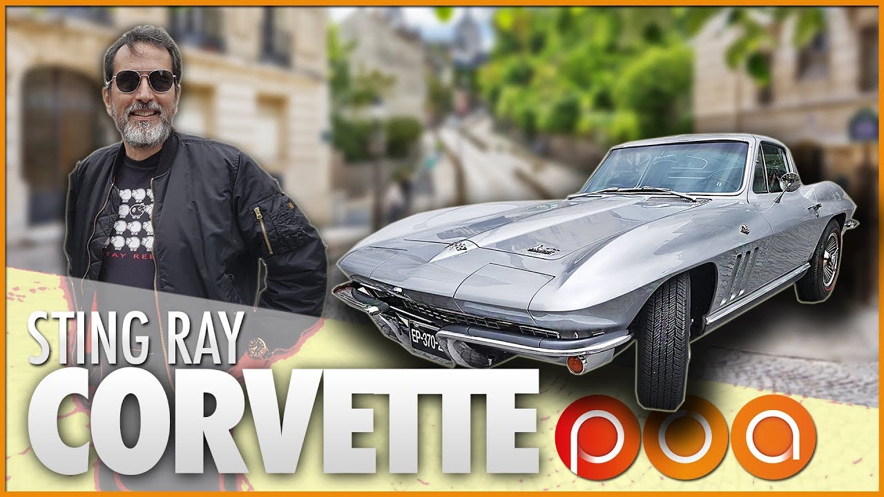 CORVETTE STING RAY 66 : 🇺🇸American dream in Paris