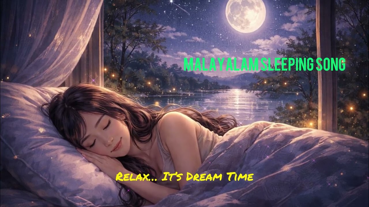 മഴത്തുള്ളി പോലെ നീ 🌧️ | Peaceful Night Malayalam Song
