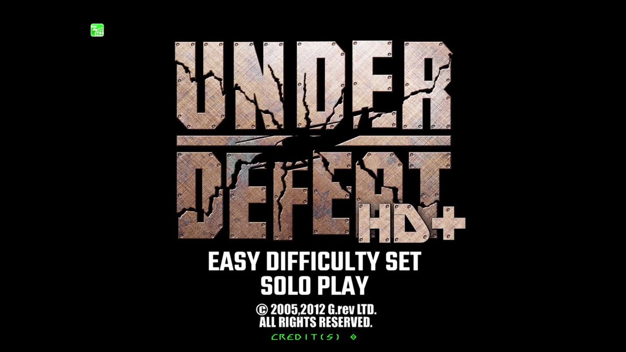 Under Defeat HD+ (New Order mode, Easy Difficulty set) Solo Play