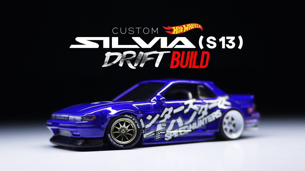 Nissan Silvia S13 Drift Style Custom Hot Wheels