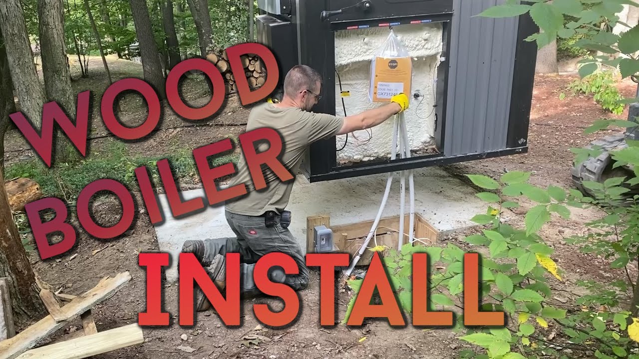 Delivery And Installation of The Classic Edge 760 Outdoor Wood Boiler