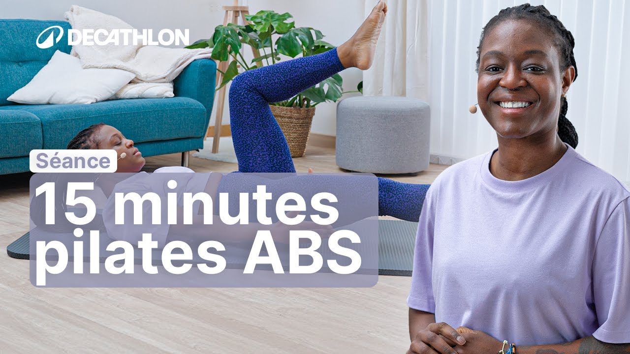 SÉANCE - 15 minutes de Pilates ABS 💪 | Decathlon