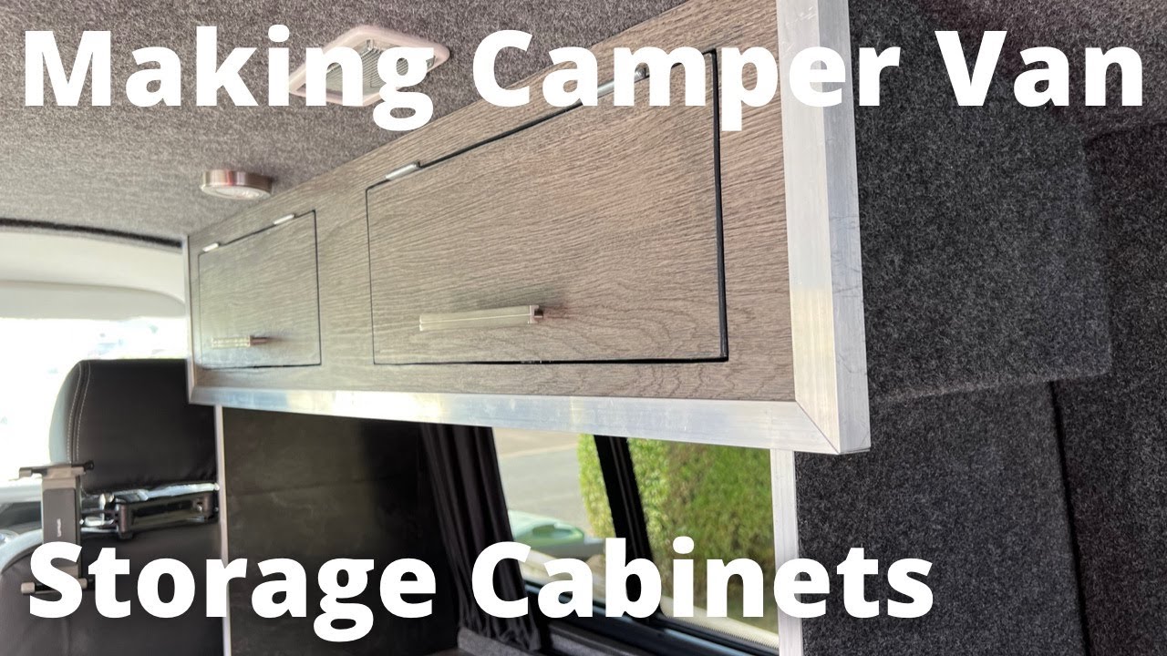 How to make Camper Van Storage Cabinets, Storage Cupboards