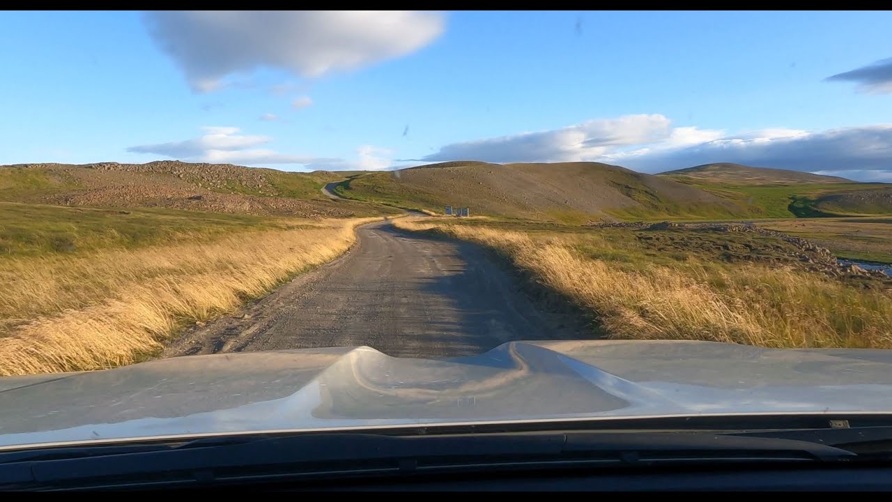 Road 842 and F26 to Aldeyjarfoss, Iceland 4K