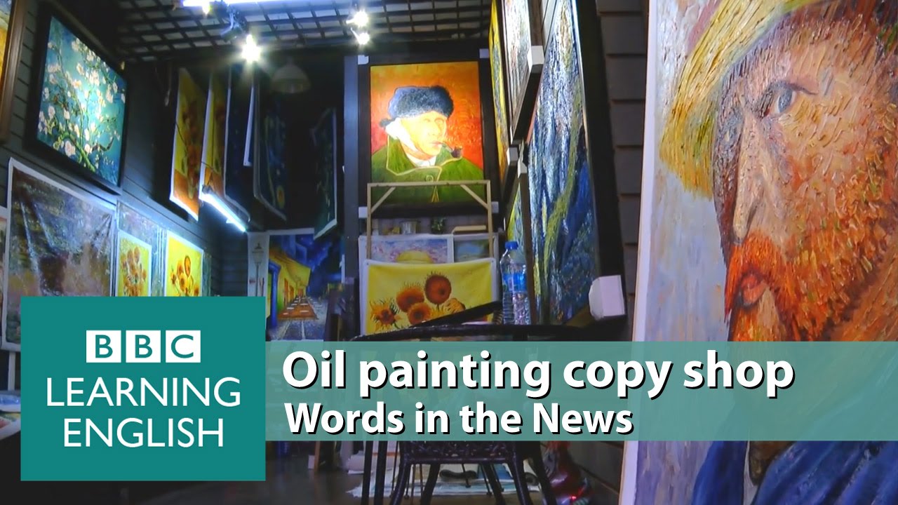 Oil painting copy shop. Learn: masterpieces, mass-produced, replicas, revenue, original