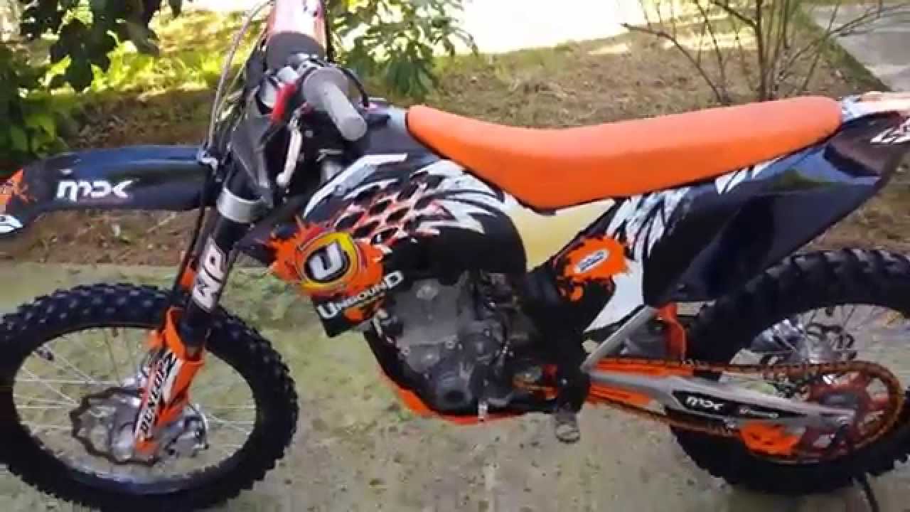 2008 KTM SXF 450 around look