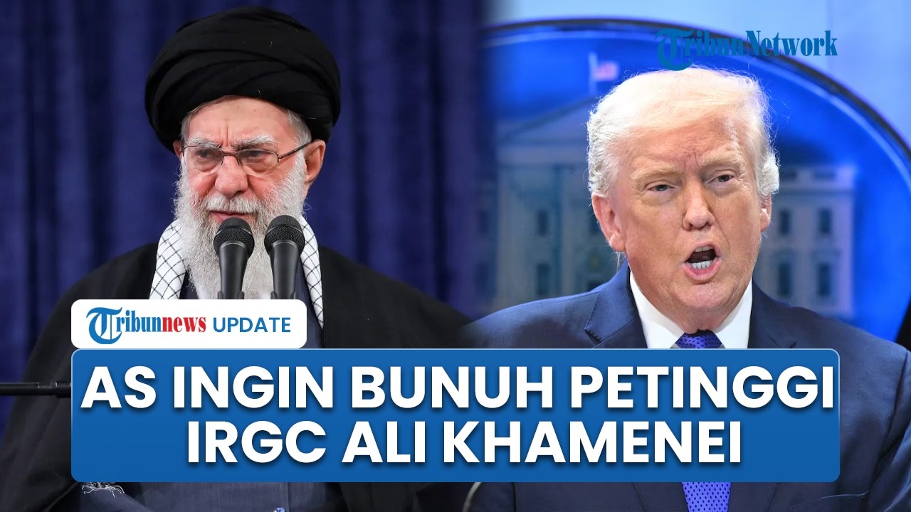 Rencana Serang Iran Sulit! AS Kini Ingin Buru Ali Khamenei & Anak, Diduga Jadi Target Pembunuhan AS