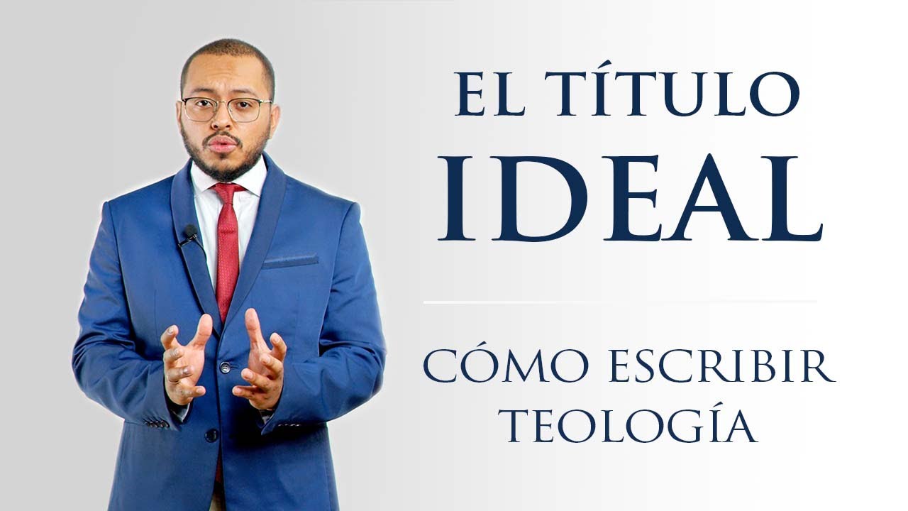 C&oacute;mo redactar el t&iacute;tulo de un ensayo con Alejandro Castiblanco #SRLvirtual