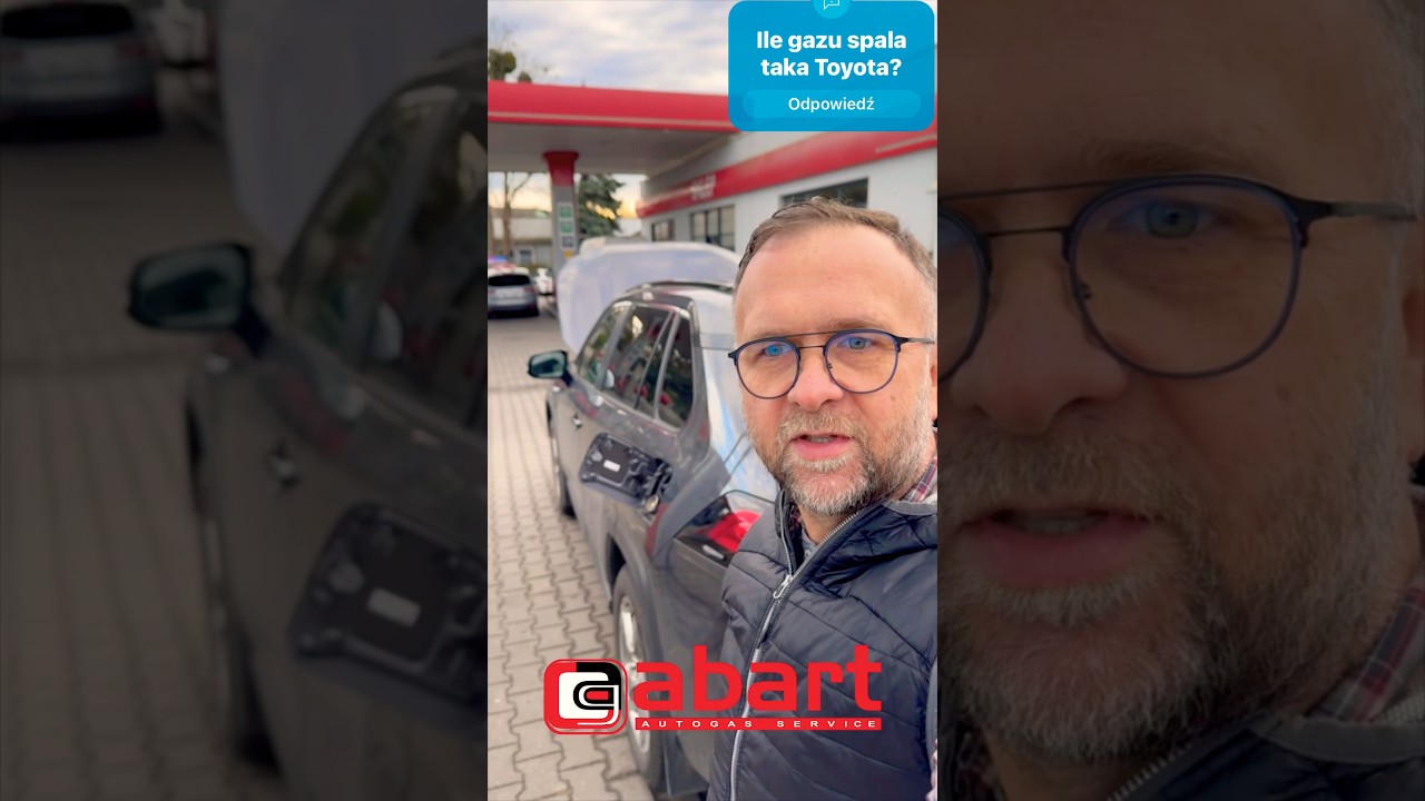Tanio, taniej … hybrydowa Toyota Rav4 tankowana LPG po montażu instalacji w