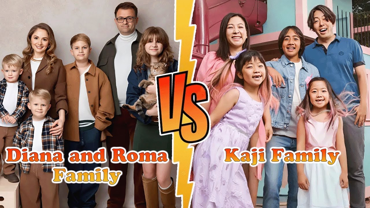 Diana and Roma Family VS Kaji Family Transformation 👑 New Stars From Baby To 2025
