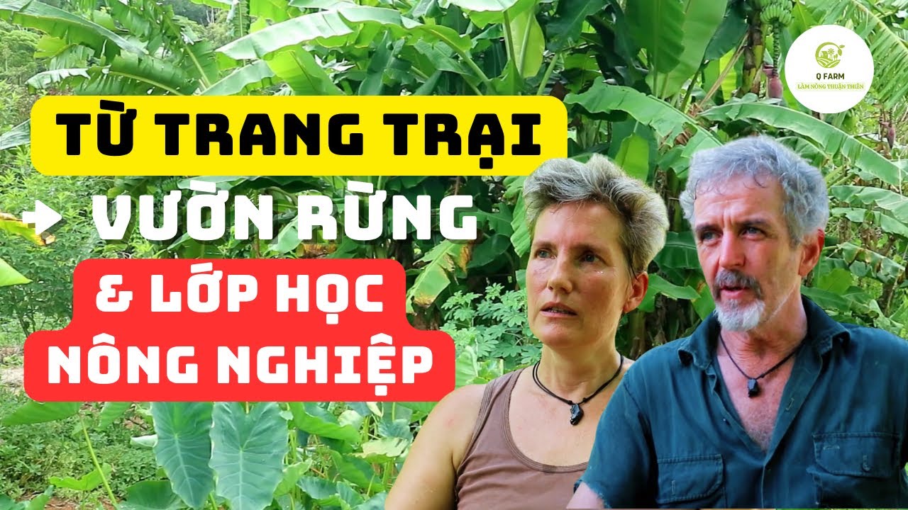 Hành Trình Biến Trang Trại Thành Vườn Rừng Tự Cung Tự Cấp & Trung Tâm Học Tập 🌿