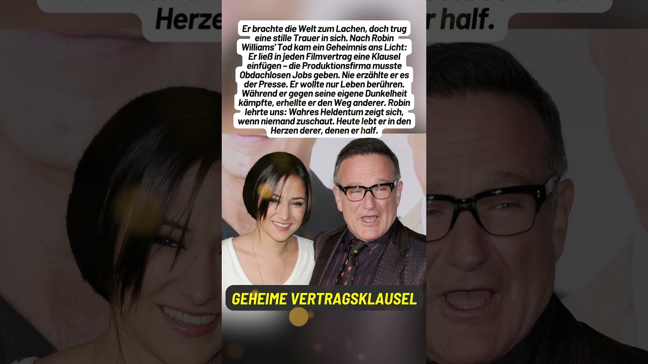 Robin Williams kämpfte gegen Depression – doch half heimlich Tausenden, die Geschichte berührt