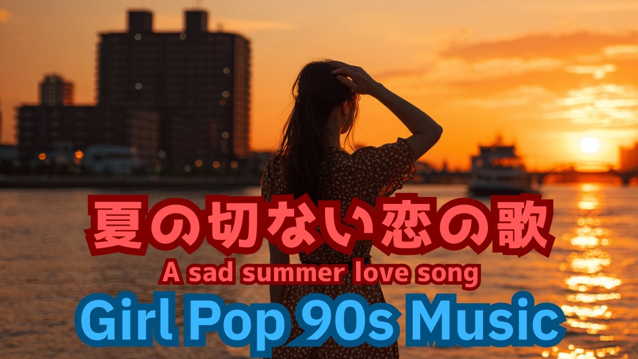 【90s Japanese Girl Pop】夏の切ない恋が始まる✨ 夏の季節にぴったりなラブソング集