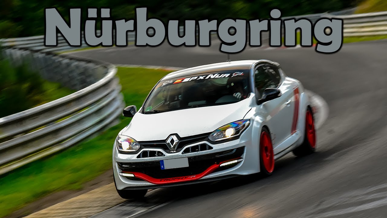 Increíble Como Va el Megane 3 Rs Trophy R en el Circuito Mas Peligroso del Mundo Nurburgring TF