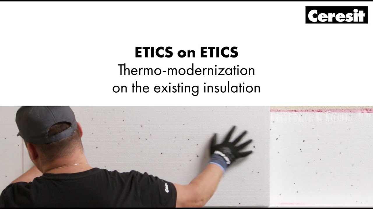 HOW TO MAKE ETICS on ETICS. Step-by-step movie for the ETICS Renovation and Repair .