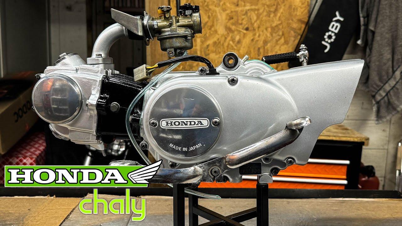 Restauration Honda CHALY CF50 Année 70 [ moteur complet ]