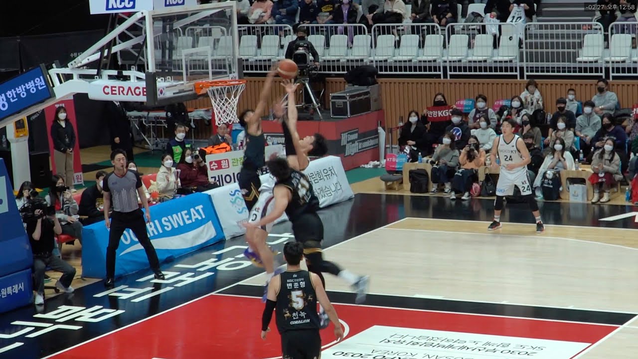 2022~23 KBL 안양KGC vs 수원KT Highlight 2022.12.17 (SAT)서수원칠보체육관#Rhenz Abando#안양KGC인삼공사#Super Block Shot