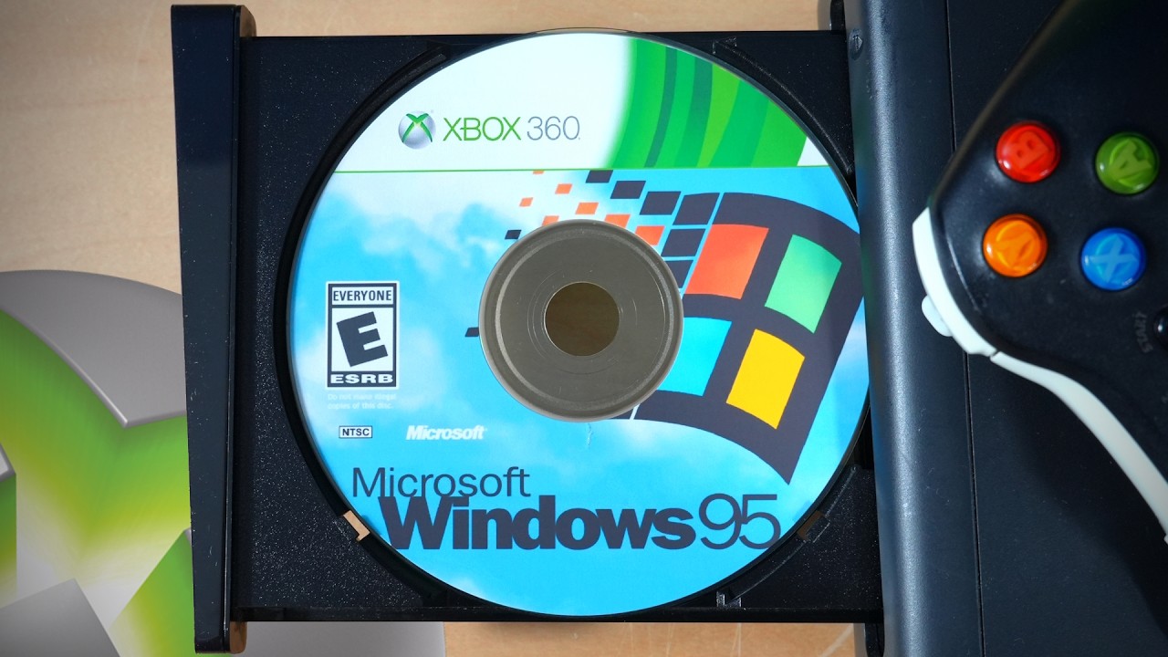 Установка Windows на Xbox 360...