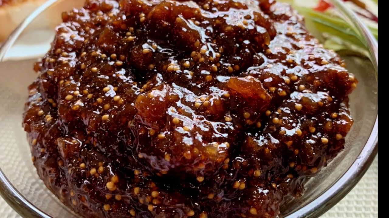 Homemade Dry Fig jam recipe