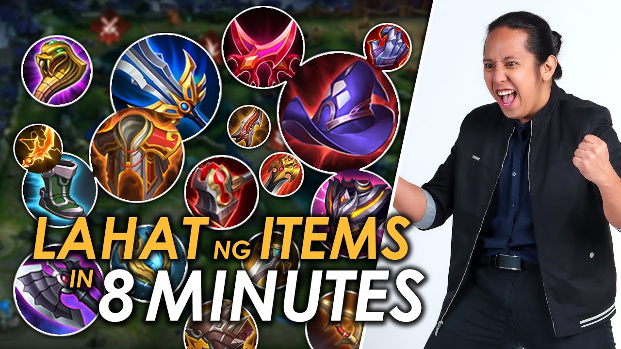Lahat ng Items in 8 Minutes | HoK Pinoy Guide