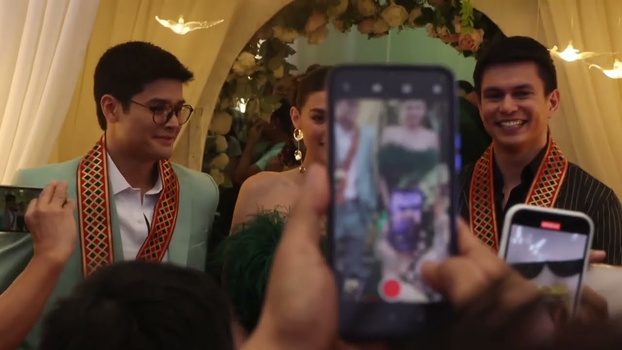Red Carpet Premiere Highlights of Huwag Mo 'Kong Iwan Starring Rhian , JC and Tom
