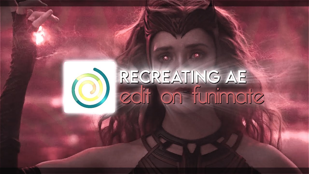 recreating after effects edit on FUNIMATE | watch me edit