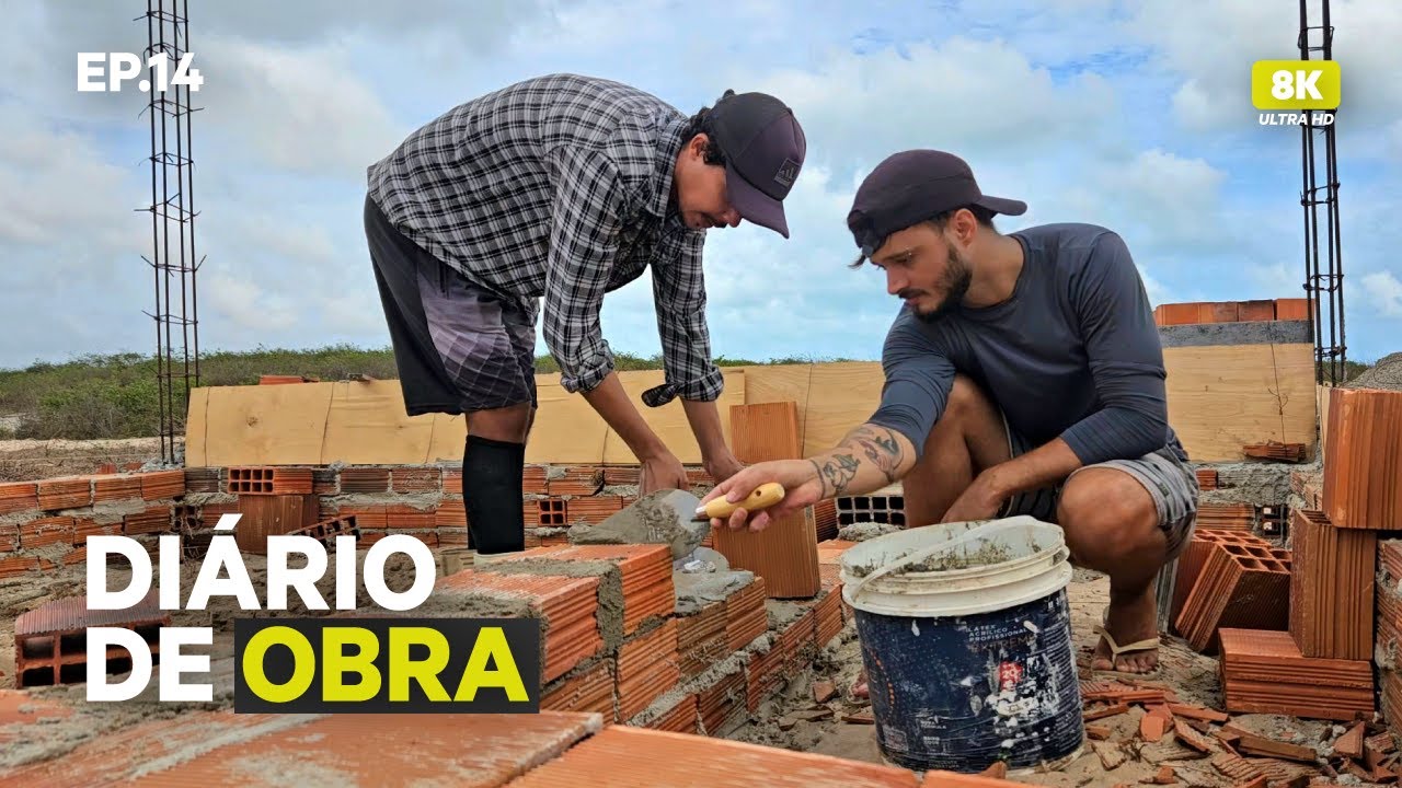 DIÁRIO DE OBRA EP.14: MÃO na MASSA! Tomamos uma DECISÃO que MUDA TUDO